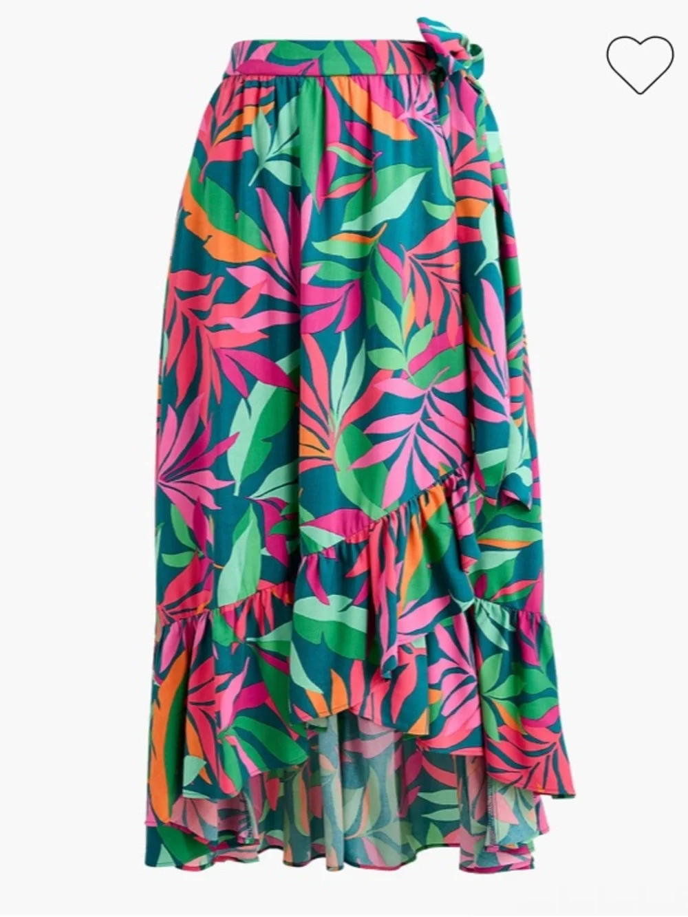 NWT J Crew MIDI Wrap Skirt